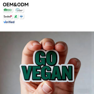 Autocollant personnalisé avec citation motivante, design rétro noir et blanc pour le branding de la remise en forme et les produits d'entrepreneurs - Product Image 2