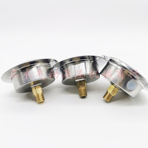 Manomètre YN60ZT 40Mpa analogique pour huile hydraulique et eau avec filetage à bride 1/4 - Product Image 2