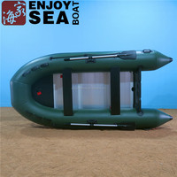 Bateau de pêche gonflable rigide en gros dériveur à ASA-360 vitesse avec certification CE!