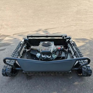 Cortadora de Césped a Control Remoto con Motor Dual sin Escobillas de 1200W y 27HP a Gasolina - Product Image 1