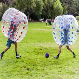 फैक्टरी मूल्य inflatable मानव बुलबुला फुटबॉल/बम्पर गेंद सूट/शरीर zord फुटबॉल