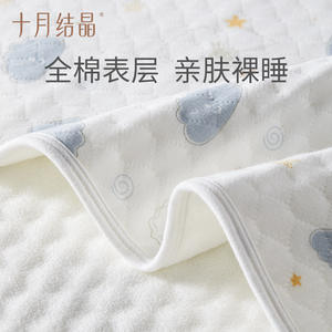 Matelas à langer imperméable imprimé October Crystal pour bébés 50x70 90x70 70x120 - Product Image 2
