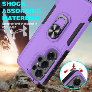 Funda Resistente a Impactos para Samsung Galaxy S26 Ultra con Protección de 360 Grados °   Soporte de Anillo, Funda Protectora Contra Caídas con Protección de Pantalla y Cámara - Product Image 3