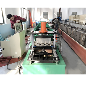 PPGI GI chiusura a Clip a scomparsa 7/8 pannello di rivestimento in metallo ondulato <span class=keywords><strong>Corra</strong></span> Lok Roll formatrice - Product Image 4