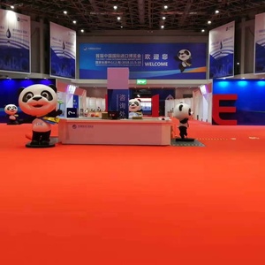 Màu Sắc Khác Nhau Không Dệt Kim Punch Đồng Bằng Triển Lãm Chống Trượt Sàn Thảm - Product Image 6