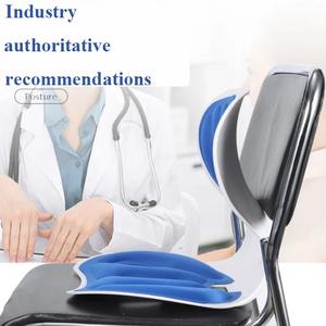 Almohada ergonómica para la espalda con Soporte lumbar para oficina y hogar, buena corrección de la postura y alivio del dolor de espalda, cojín para asiento - Product Image 6