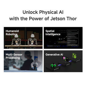 NVIDIA T5000 jetson Thor mô-đun 900-13834-0080-000 ban đầu Blackwell 2070t 128GB M.2 Key M hình người Robot - Product Image 5