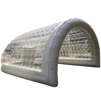 Maison gonflable extérieure de dôme pour les tentes gonflables claires d'Airdome d'hôtel de salon commercial