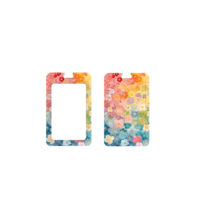 Laccetto da Collo Impermeabile in Poliestere Resistente, Disponibile, per Telefono e Badge, con Stampa Sublimatica alla Moda, Personalizzabile OEM