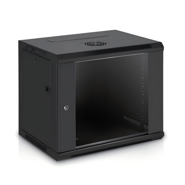 4U 19 Inch Wall Mount Network Cabinet SPCC Steel Rack for IT Communication Equipment