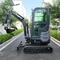 Mini-pelle compacte Barata Pelle Kubota EPA Bagger Pelles sur chenilles Petite pelleteuse 1800kg Miniexcavadora Prix