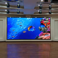 Indoor LED-Videowand XGCLED GOB P2 4,8x2,7m SMD Vollfarbige Festinstallierte Anzeigetafel für Konferenzräume Pantalla