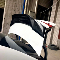 Aileron arrière en fibre de carbone véritable style Renntech pour Audi A3 S3 RS3 2014-2019 berline, spoiler de coffre, kit carrosserie aérodynamique pour tuning automobile