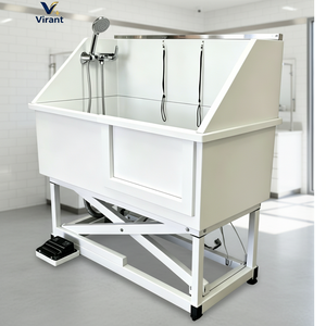 Bañera Grande Ecológica <span class=keywords><strong>para</strong></span> Mascotas, de Acero Inoxidable 304, Producto <span class=keywords><strong>para</strong></span> <span class=keywords><strong>Baño</strong></span> y Aseo de Perros/<span class=keywords><strong>Gatos</strong></span> - Product Image 5