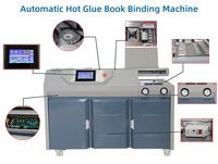 Machine de reliure automatique professionnelle G65, machine à coudre les livres de haute qualité, machine de reliure à la colle