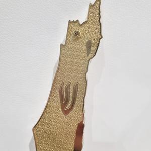 Ornements de porte juifs, souvenirs touristiques d'Israël, artisanat en gravure sur cuivre - Product Image 2