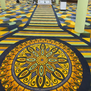 100% laine naturelle grand tapis Rectangle Simple Design moderne luxueux 3D broderie 9x12 bureau à domicile entrée tapis ensembles - Product Image 1