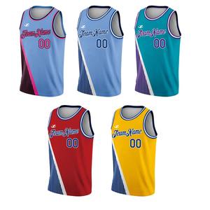 Camiseta de Baloncesto Reversible Extra Larga Omkeerbaar, Jersey de Baloncesto de Longitud Extendida para un Ajuste Cómodo Durante el Juego - Product Image 1