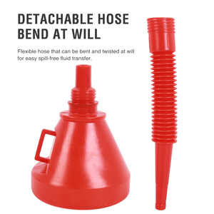 Entonnoir en plastique pour <span class=keywords><strong>voiture</strong></span>, multifonctionnel et populaire, changement d'huile, pour véhicule - Product Image 4