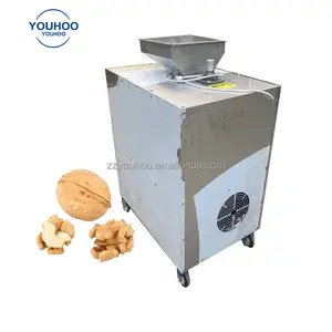 easy nuts processing shelling machinery walnut shell cracking cracker machine to get kernel