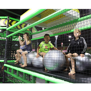 <span class=keywords><strong>Altalena</strong></span> imposta palla giungla palestra corda scuola materna parco commerciale attrezzature per giochi morbidi parco giochi per bambini al coperto - Product Image 4