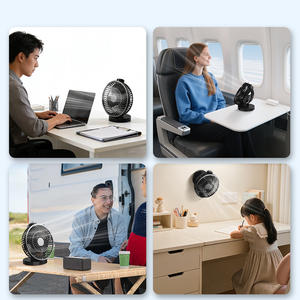 Nuevo Ventilador de <span class=keywords><strong>Verano</strong></span>, Ventilador de Escritorio Plegable con Viento Fuerte y Velocidad Ajustable, Mini Ventilador Portátil de Escritorio y Pared - Product Image 6