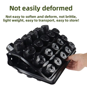 Vassoio per Semina Rettangolare <span class=keywords><strong>a</strong></span> 50 Fori, Vaso per Piantine, Attrezzo per la Semina, Vassoio in Plastica per Ortaggi, Vendita all'Ingrosso - Product Image 5