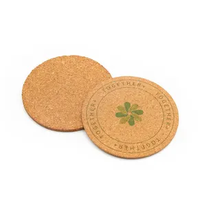 Tự làm thời trang phong cách cup Coaster trắng và đen in mô hình Nordic carton nút chai Coaster Set