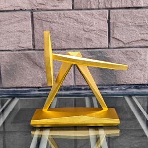 Creative <strong>Chaos</strong> <strong>Pendulum</strong> Newton's Plastic Craft Injection Molding Modern Minimalist Desktop Ornament Home Decoration Business - Product Image 4