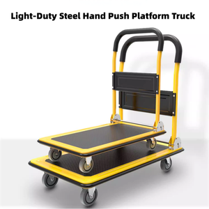 Chariot de transport pliable à quatre roues ZooYA 300 kg avec <span class=keywords><strong>1</strong></span> unité de chariot à main en acier portable OEM pour le shopping - Product Image 3