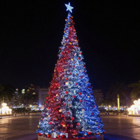 Árbol de Navidad Súper Grande, de Grado Comercial, Directo de Fábrica, para Decoración Navideña