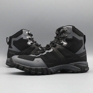 Botas de Senderismo para Hombre, Color Verde Oliva y Negro, Antideslizantes, Resistentes al Desgaste, con Cordones, para Trekking al Aire Libre - Product Image 2
