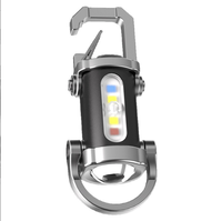 Mini lampe torche LED COB rechargeable, corps en aluminium, USB portable, multifonction, torche d'extérieur, indice de protection IP55