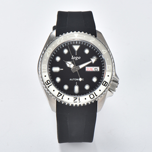 Rol Yacht <span class=keywords><strong>Masters</strong></span> Series Reloj deportivo para hombre Japón 8215 Correa de goma mecánica automática 20mm Acero inoxidable Alarma Cuero - Product Image 5