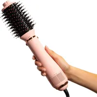 Revlon Professional Brosse Sèche-Cheveux Multifonctionnelle Tout-en-un à Air Chaud pour Boucler et Sécher les Cheveux