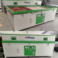 Chine Portes d'armoires de cuisine à bois entièrement automatiques Machine de presse à membrane sous vide pour porte en PVC WPC