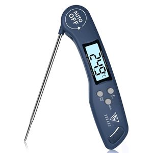 Thermomètre numérique pour viande Doqaus, thermomètre <span class=keywords><strong>de</strong></span> cuisine pour barbecue, noir - Product Image 2