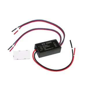 Positioning Universal 12V GS-100C LED Flasher For Car Module Flash Strobe Controller With Remote Flashing Brake Light Tail Stop