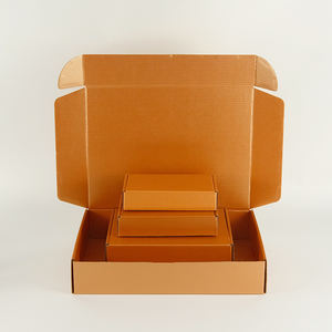 Boîte d'expédition personnalisée en carton rigide et durable de couleur marron, prix fabricant, plusieurs tailles - Product Image 1