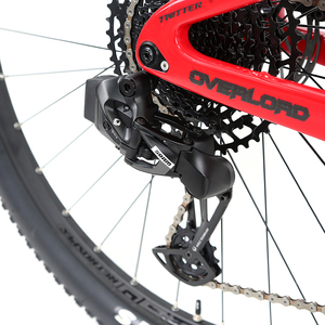 Vélo de montagne à suspension intégrale en fibre de carbone, roues 29 pouces, fourche en alliage d'aluminium sans fil EDS-13S, freins à disque hydrauliques 13 vitesses - Product Image 5