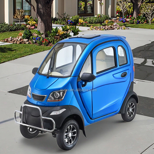 Mini Auto Elettrica Certificata CE, 2 Posti Anteriori, Velocità Massima 38km/h, Economica, Nuova, Guida a Sinistra, per Anziani, con Sistema Idraulico - Product Image 3