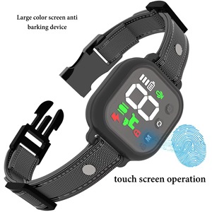 Collar de Control de Ladridos para Perros, Altamente Sensible, de Plástico ABS, Impermeable, con Clasificación IP67, Batería Recargable, 20 Horas de Duración de la Batería, Vibración - Product Image 2