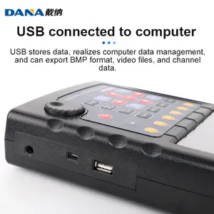 Stokta DANA-U910 el ultrasonik kusur dedektör makinesi NDT dijital ultrasonik kusur dedektörü fabrika toptan fiyat