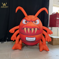 Ballon Mascotte de Dessin Animé Cafard Gonflable Personnalisé en Usine pour Exposition au Zoo