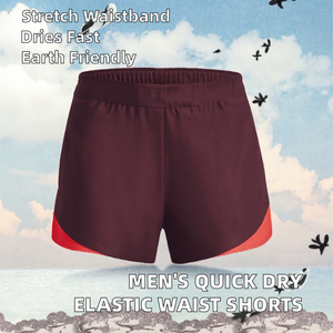 Men's Board Shorts Canvas Spandex/Polyester Casual <b>Elastic</b> Waist Breathable Quick Dry Anti-Wrinkle Eco-Friendly Mid Solid Hot - Product Image 2