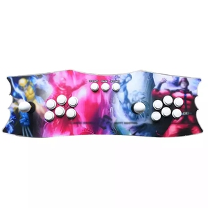 Arcade Trò chơi giao diện điều khiển kim loại cơ thể + Acrylic bảng điều khiển 3D cổ điển Trò chơi giao diện điều khiển 2 người chơi trò chơi hộp Arcade giao diện điều khiển video - Product Image 1