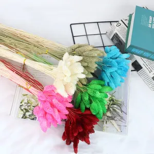 AYOYO - Flores Secas Decorativas al por Mayor para el Hogar, Bodas y Fiestas, 50 Piezas por Ramo, Hierba <span class=keywords><strong>de</strong></span> Joyas, Phalaris - Product Image 4