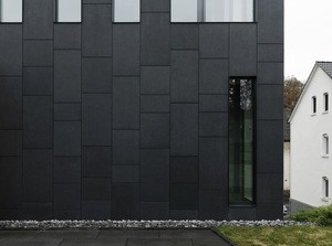 CE chứng nhận đen sợi xi măng Hội Đồng Quản Trị mặt tiền Bảng điều khiển cho biệt thự xây dựng - Product Image 2