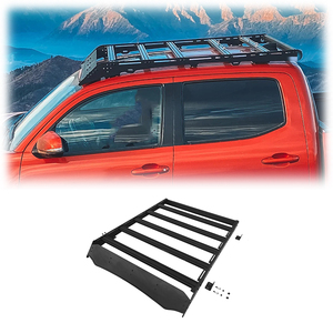 ApexRide - Derniers modèles - Accessoires tout-terrain 4x4 - Porte-bagages <span class=keywords><strong>de</strong></span> <span class=keywords><strong>toit</strong></span> en aluminium pour TOYOTA TACOMA 2024 - Porte-bagages <span class=keywords><strong>de</strong></span> <span class=keywords><strong>toit</strong></span> - Product Image 1
