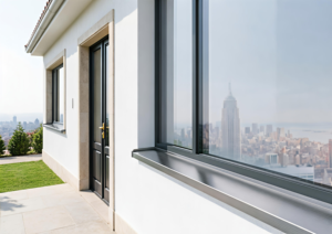 Plaque de <span class=keywords><strong>seuil</strong></span> de fenêtre en alliage <span class=keywords><strong>d</strong></span>'aluminium sur mesure, plaque anti-goutte <span class=keywords><strong>d</strong></span>'eau pour fenêtre, personnalisation de la taille et de la couleur disponible - Product Image 6